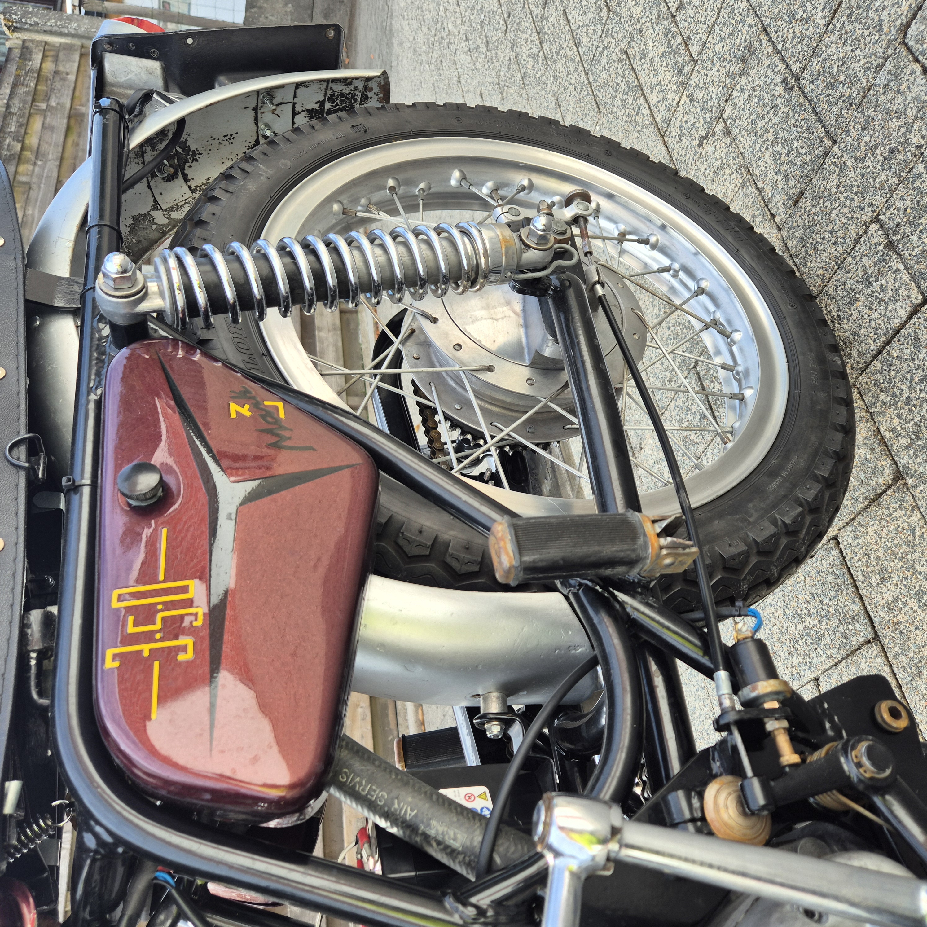1970 Ducati Mark 3 Wide Case – Exemplaire impeccable avec jantes Borrani et carburateur Dell'Orto